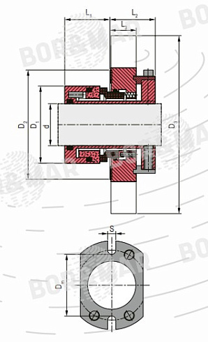 Торцевое уплотнение MSCSS в Новосибирске фото