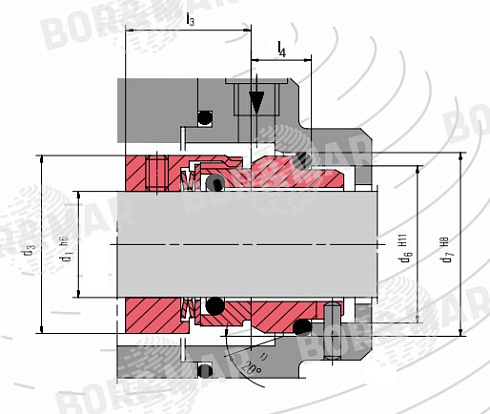 Торцевое уплотнение MSM74 в Новосибирске фото