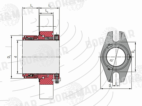 Торцевое уплотнение MSCR в Новосибирске фото